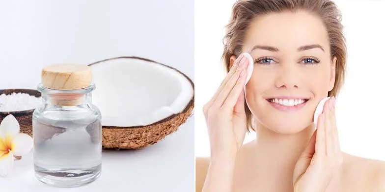cách làm trắng da mặt bằng dầu dừa